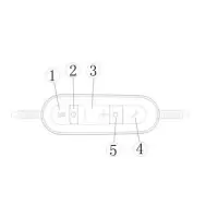 Supervoice SVC-QDUSB1 Headset QD to USB PC connecting bottom cable