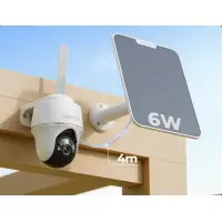 Reolink Go PT Ultra 4G IP Κάμερα Παρακολούθησης Wi-Fi 4K Αδιάβροχη Μπαταρίας με Αμφίδρομη Επικοινωνία