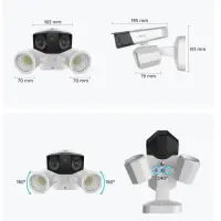 Reolink Duo Floodlight IP Κάμερα Παρακολούθησης 4K Αδιάβροχη