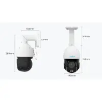 Reolink RLC-823S2 Zoom IP Κάμερα Παρακολούθησης Wi-Fi 4K με Ηχείο και Φακό 2.8mm και 16X Optical Zoom