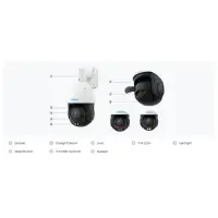 Reolink RLC-823S2 Zoom IP Κάμερα Παρακολούθησης Wi-Fi 4K με Ηχείο και Φακό 2.8mm και 16X Optical Zoom