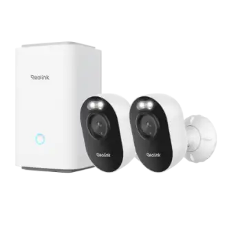 2K 4MP Wi-Fi Security System with Spotlight Night Vision