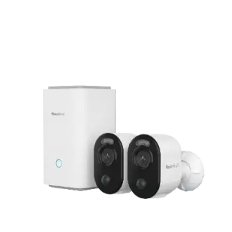 Wireless Security Center With 4K Standalone Battery/Solar Wi-Fi Cameras