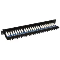 Solarix SX24L-5E-UTP-BK patch panel 1U 24x RJ45 cat. 5e UTP