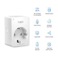 TP-LINK smart αντάπτορας ρεύματος TAPO-P100, Wi-Fi, bluetooth, Ver. 1.2