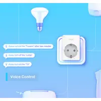TP-LINK smart αντάπτορας ρεύματος TAPO-P100, Wi-Fi, bluetooth, Ver. 1.2