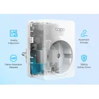 TP-LINK smart αντάπτορας ρεύματος TAPO-P100, Wi-Fi, bluetooth, Ver. 1.2