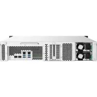 QNap TS-832PXU-RP-4G NAS Rack με 8 θέσεις για HDD/SSD και 4 θύρες Ethernet